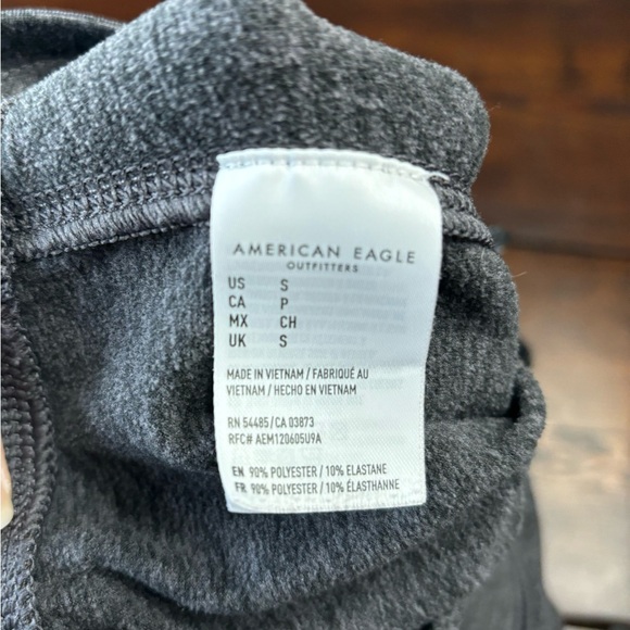 American Eagle Joggers W/ Drawstring & Pockets Gray Mens Small Lounge Casual - Picture 8 of 9